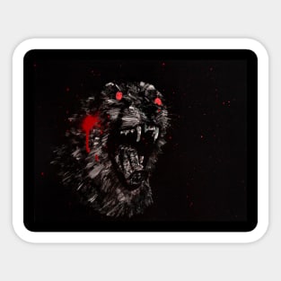 Scream series: Tiger Sticker